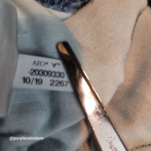 American Eagle Jeans 4 S Curvy Hi Rise Jegging Next Level Stretch Medium Light - Picture 7 of 13